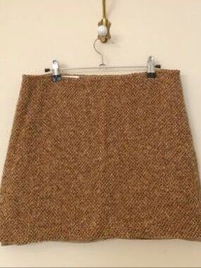 Blend Tweed Mini Skirt